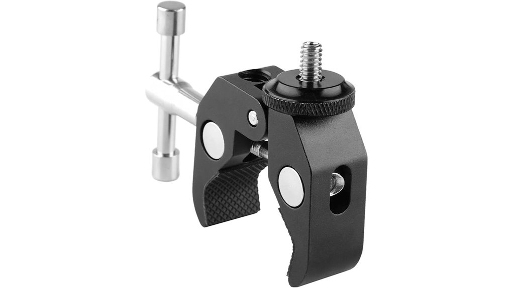 clamp mounted camera crab adapter