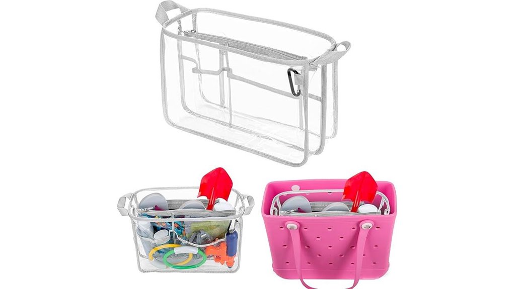 clear gray waterproof organizer