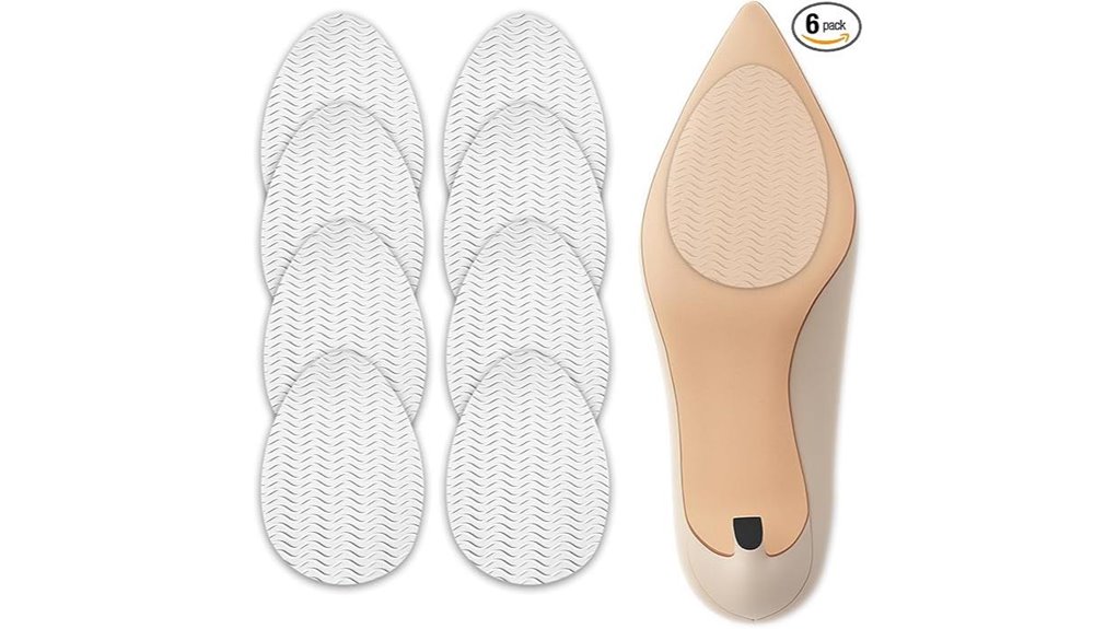 clear invisible heel padding