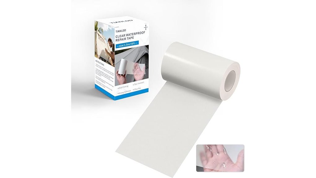 clear waterproof vinyl tape