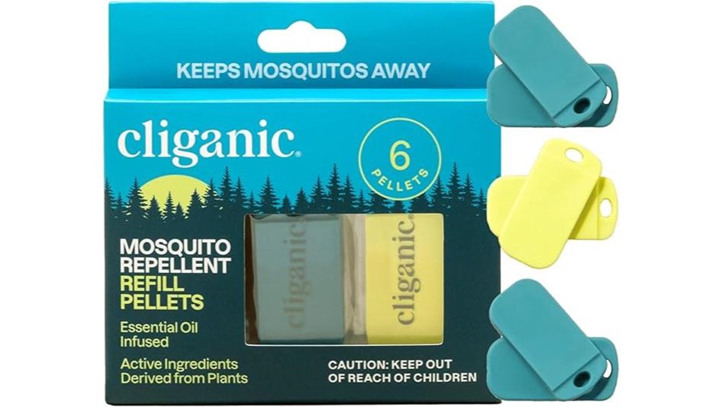 cliganic mosquito repellent refill pack