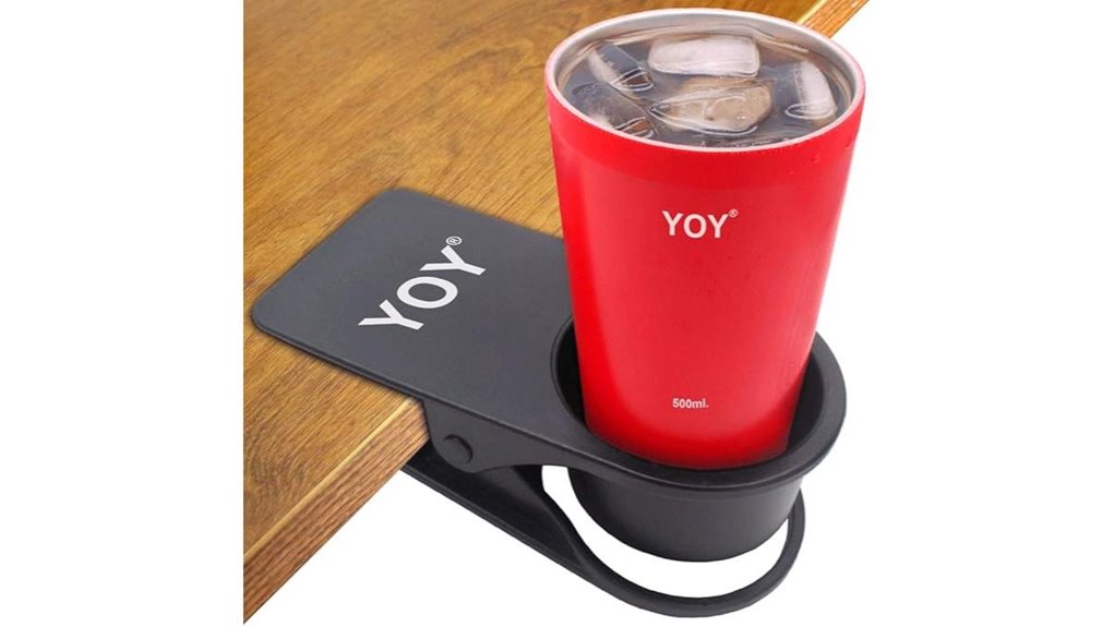 clip on desk cup holder