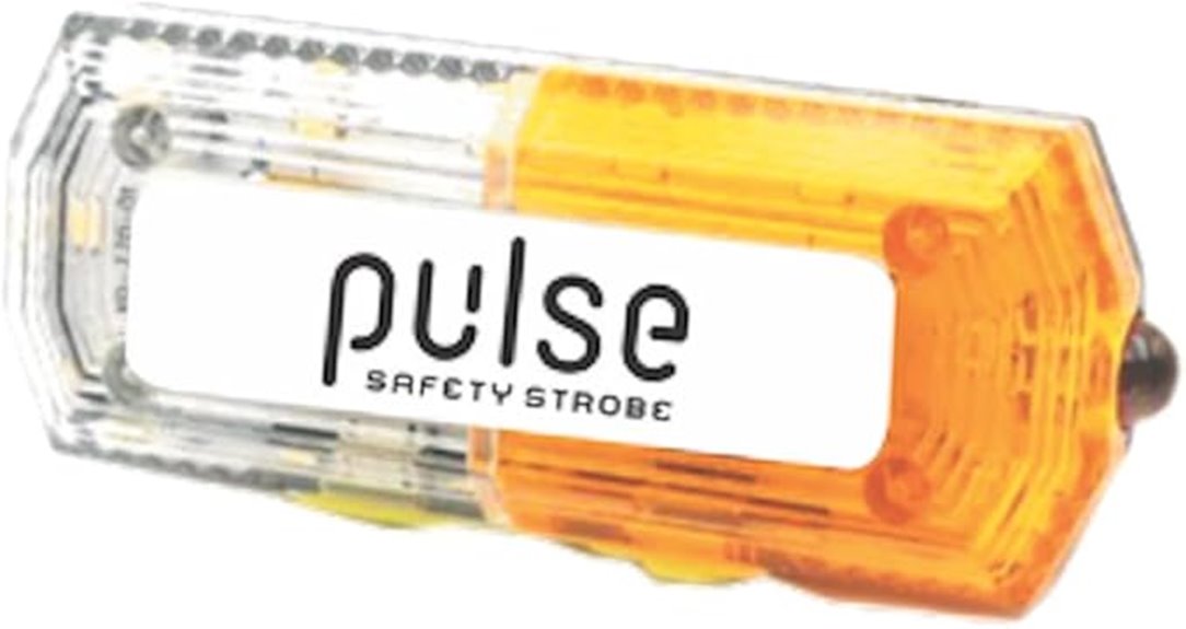 clip on usb rechargeable strobe