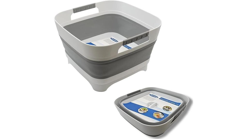 collapsible 11l multiuse wash basin