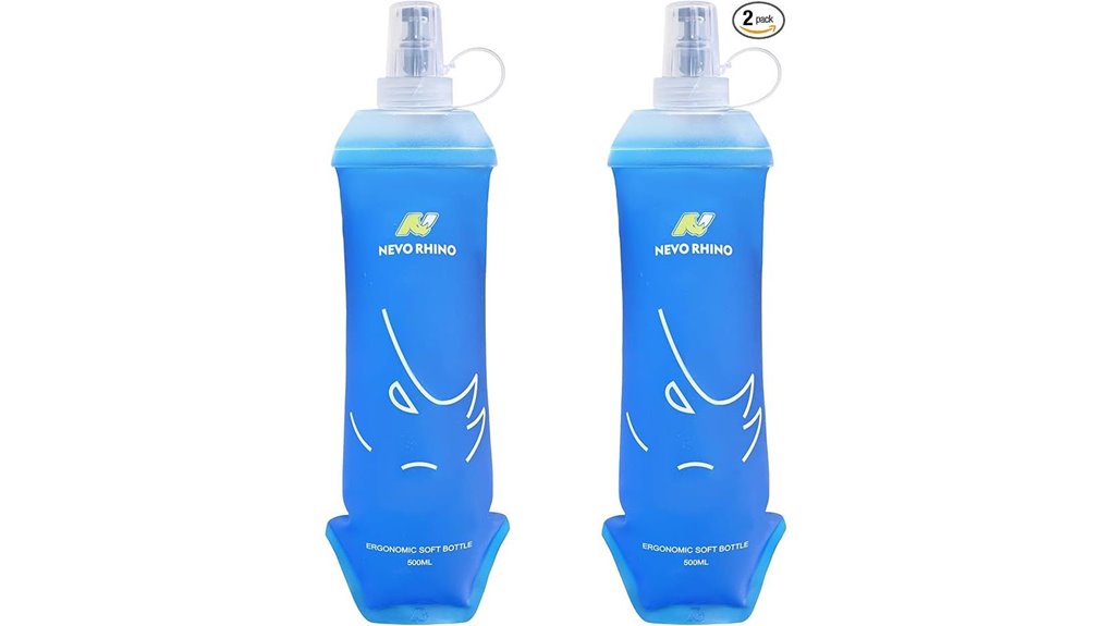 collapsible 17oz running bottle
