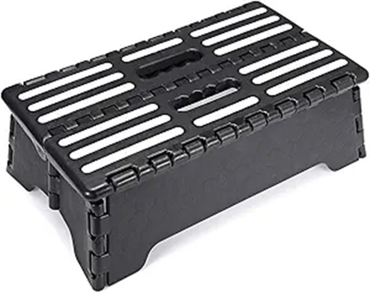 collapsible 5 non slip step