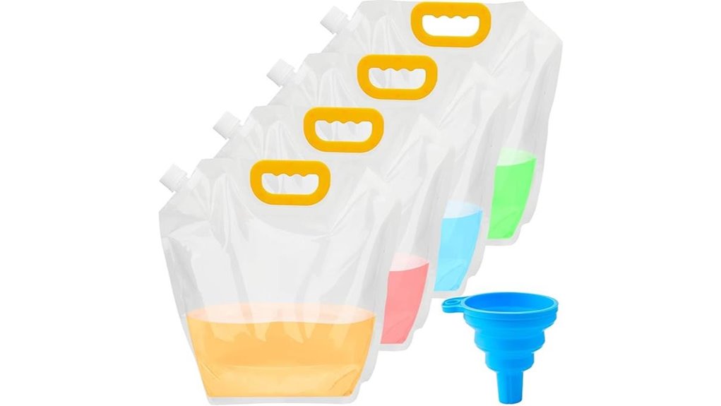 collapsible 5l water containers