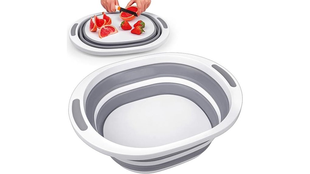 collapsible 7 5l folding basin