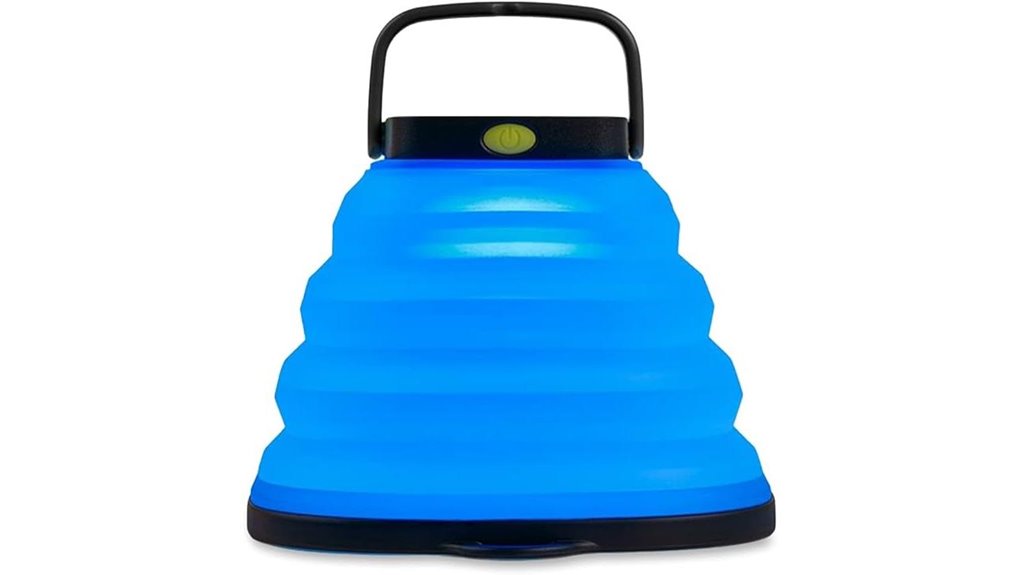 collapsible color changing solar lantern