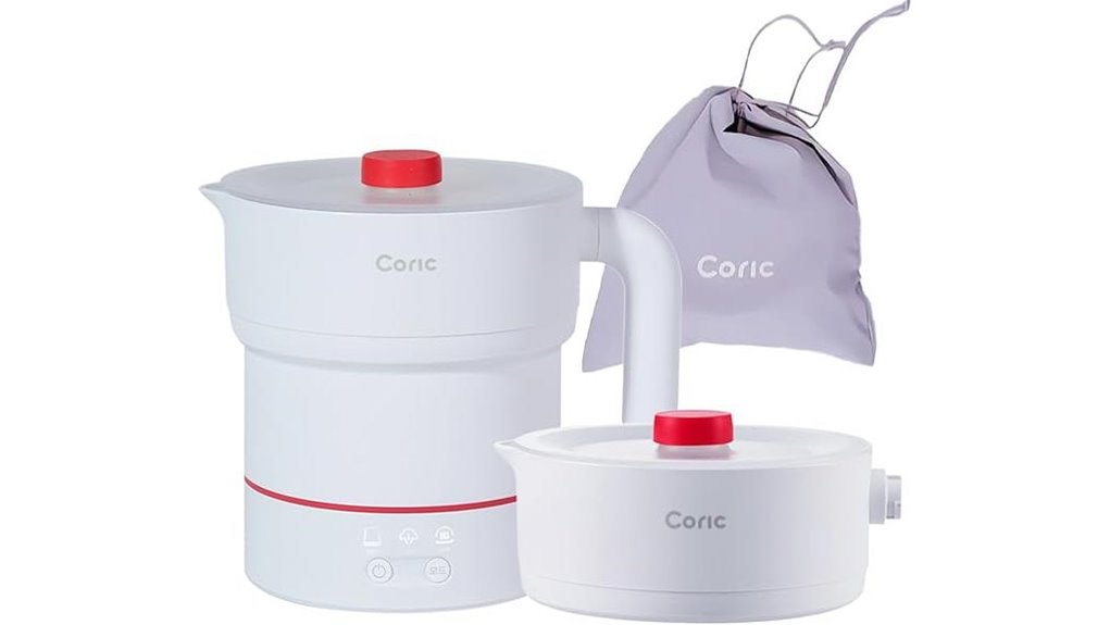 collapsible dual voltage 1 8l kettle