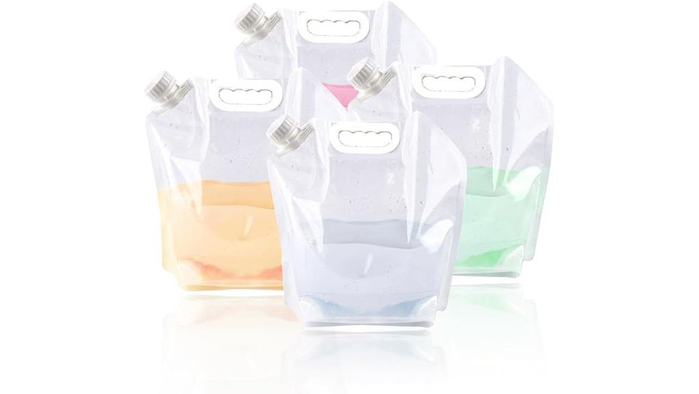 collapsible freezable bpa free jug