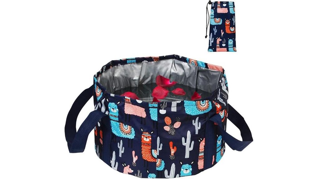 collapsible portable foot bath
