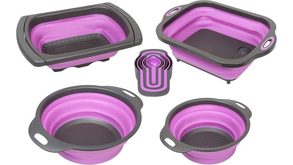 collapsible silicone kitchen sink strainer