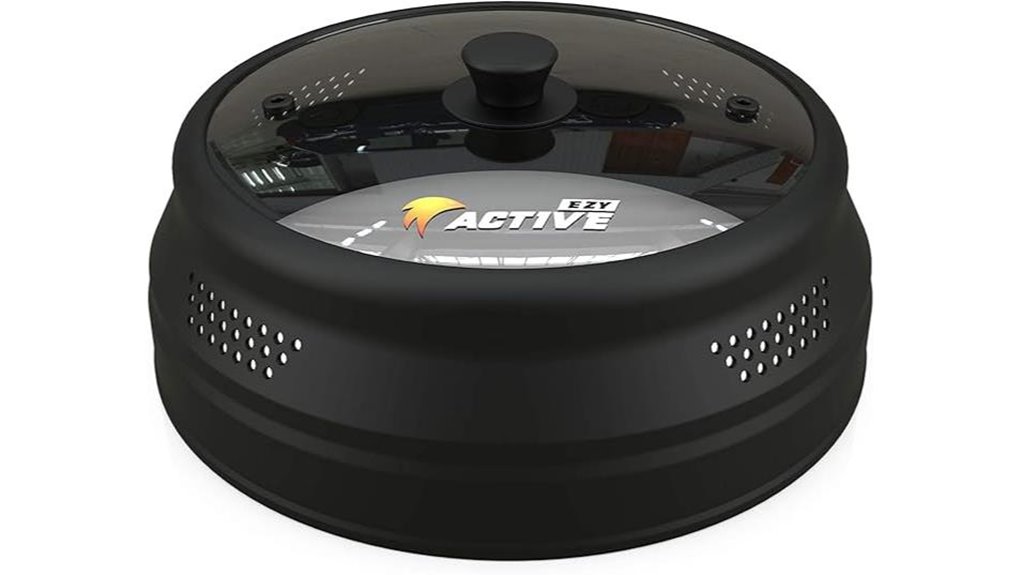 collapsible silicone microwave plate cover