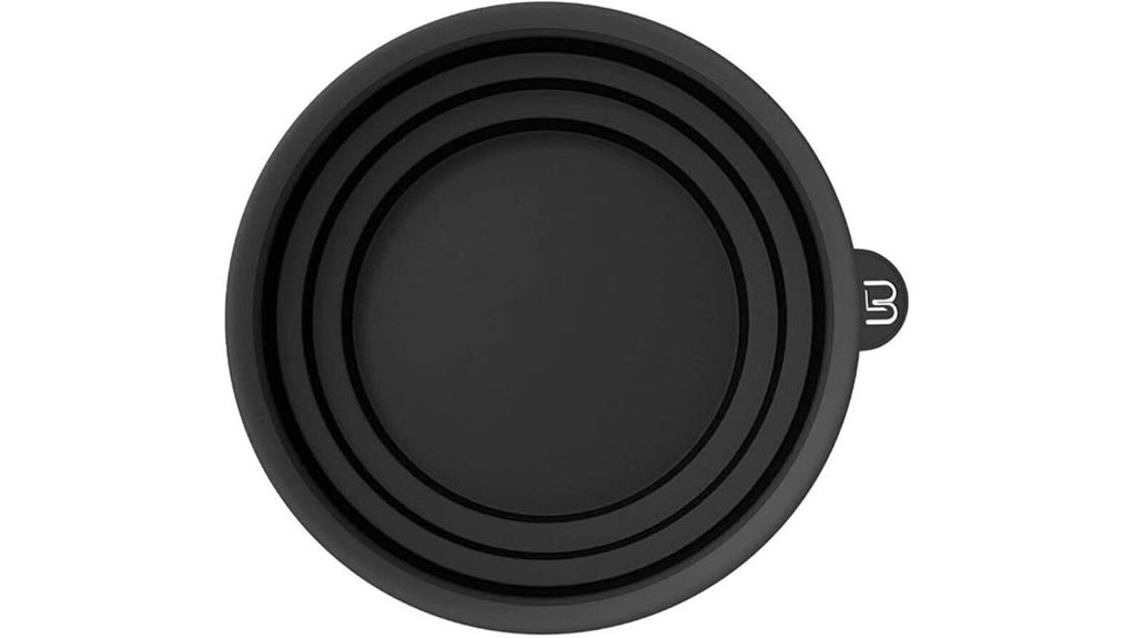 collapsible tint mixing bowl