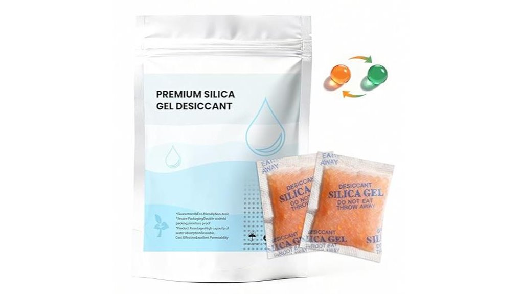 color indicating 5g silica packets