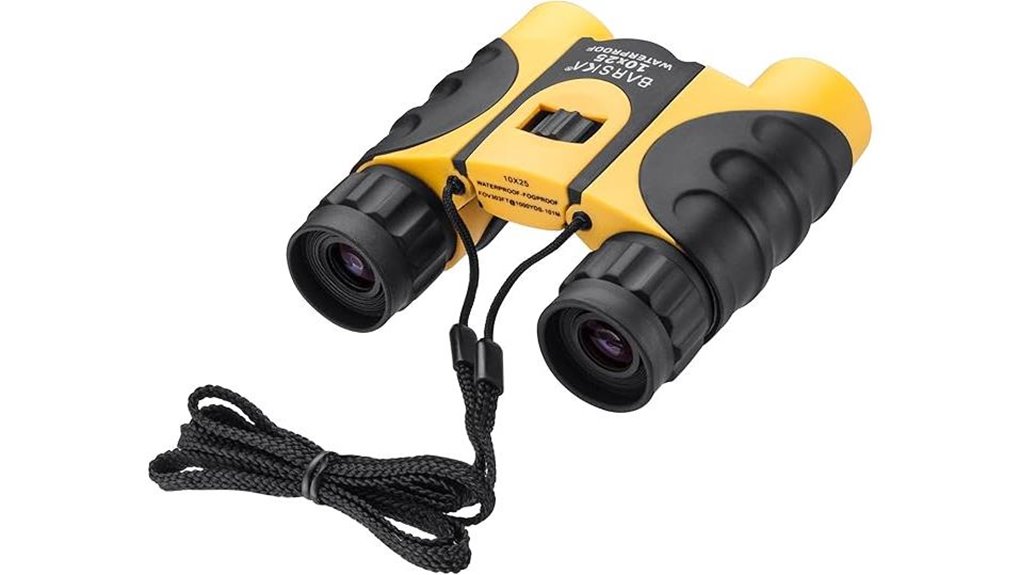 compact 10x25 waterproof binoculars