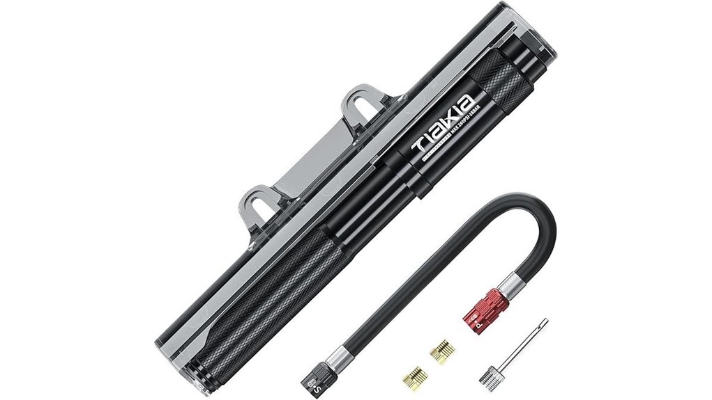 compact 260psi mini bike pump