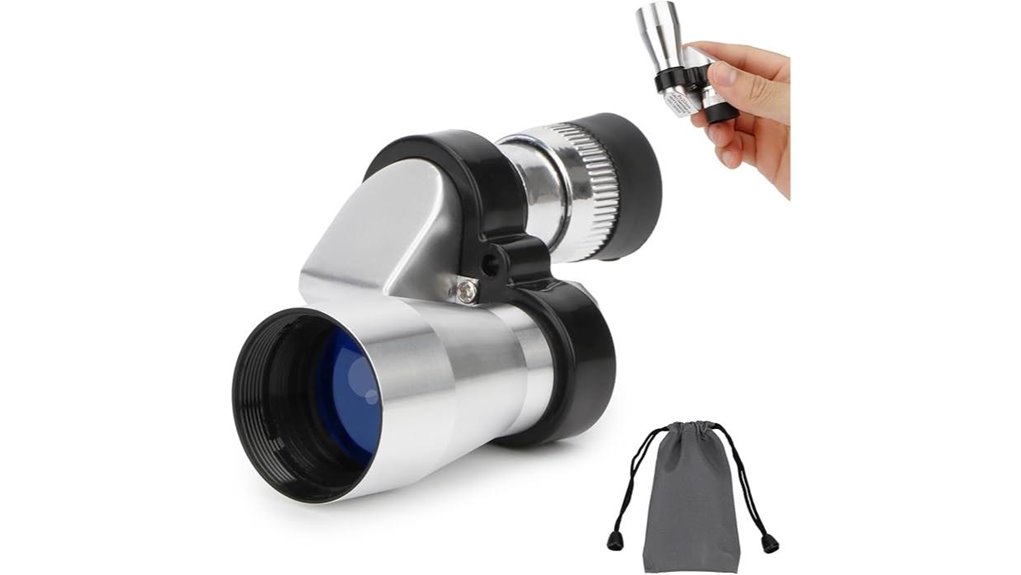 compact 8x20 outdoor pocket monocular