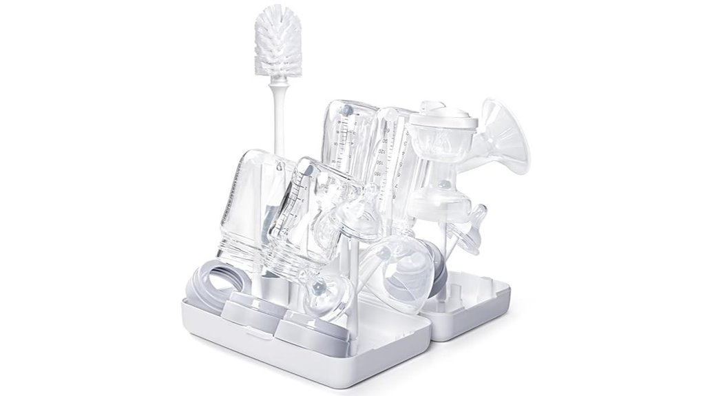 compact baby bottle drying rack