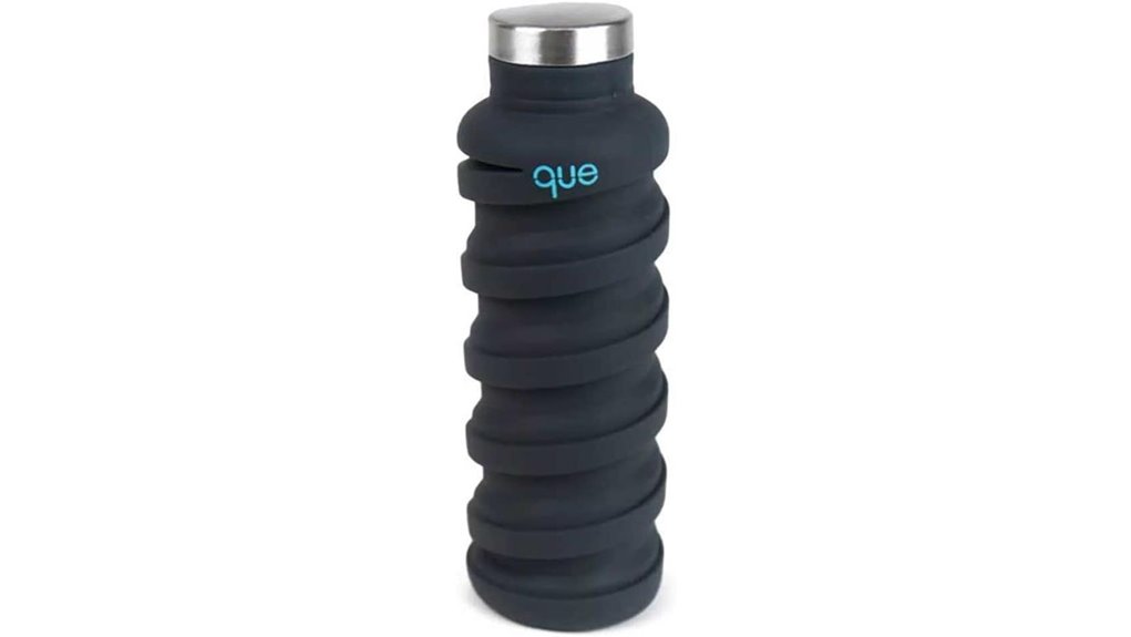 compact collapsible drinking bottle