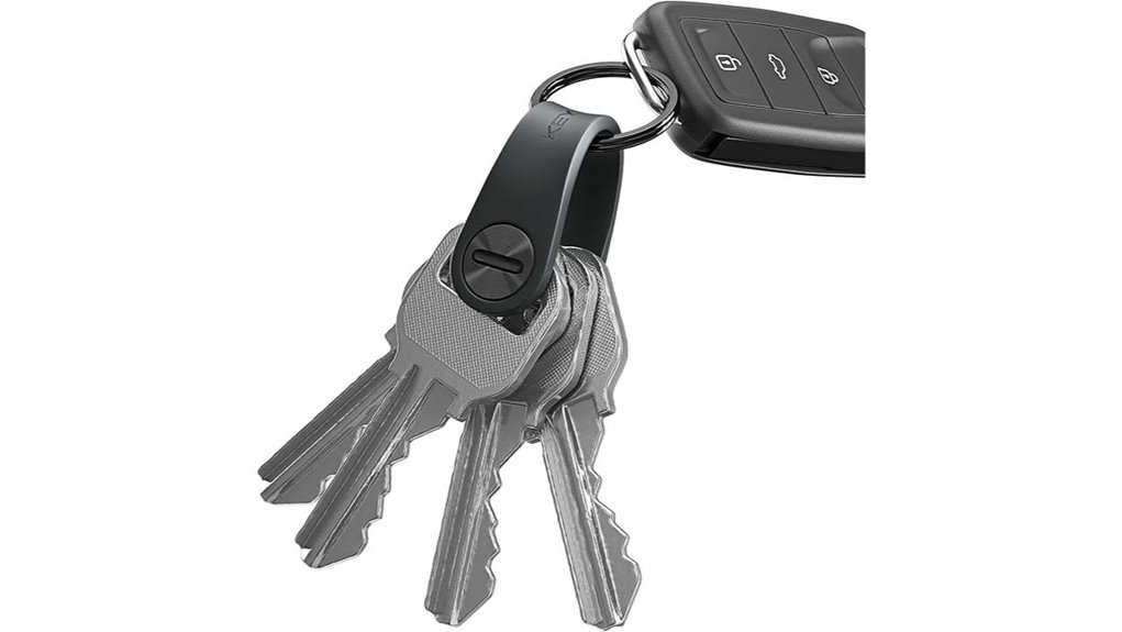 compact minimalist key organizer accessory
