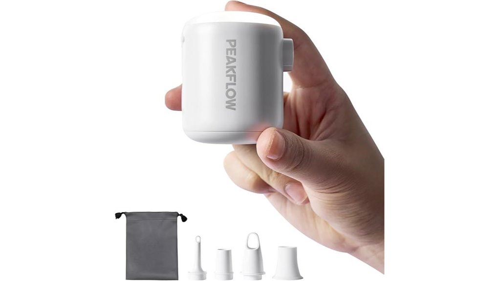 compact usb c inflatable pump