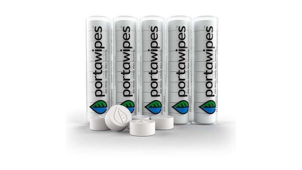 compressed coin tissue pack