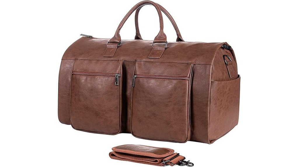 convertible carry on garment duffel