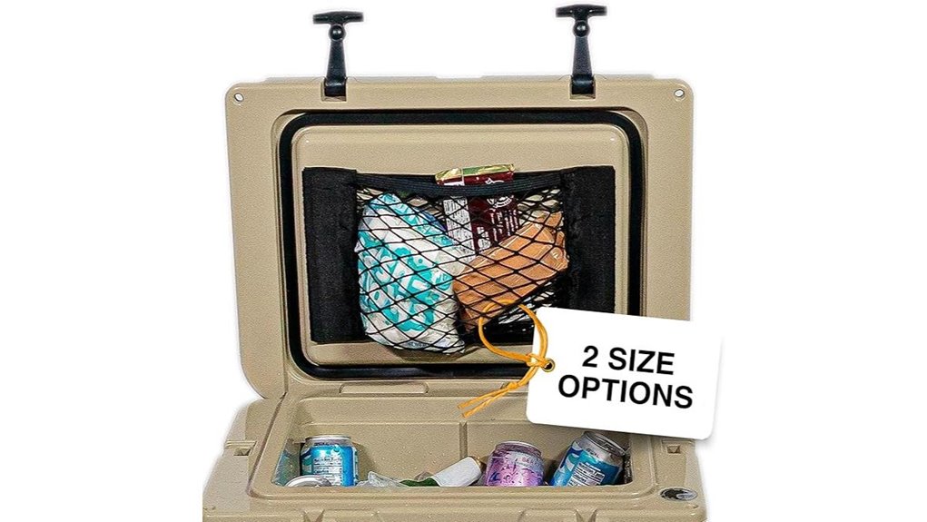 cooler net organizer compatibility list