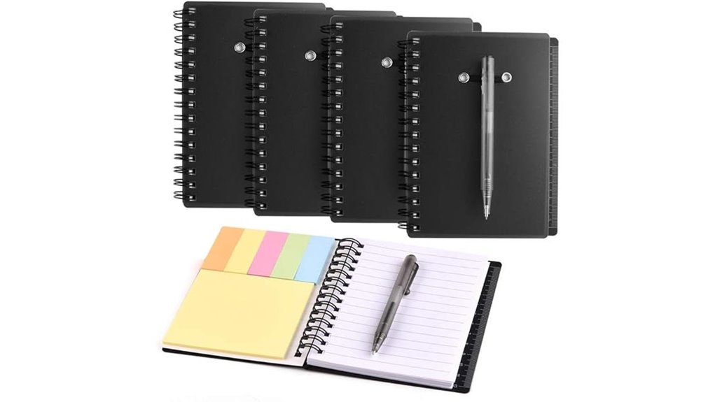 coopay 4 notepad spiral stickers