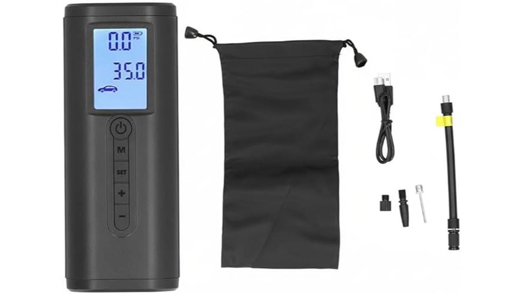 cordless usb c 150psi tire inflator