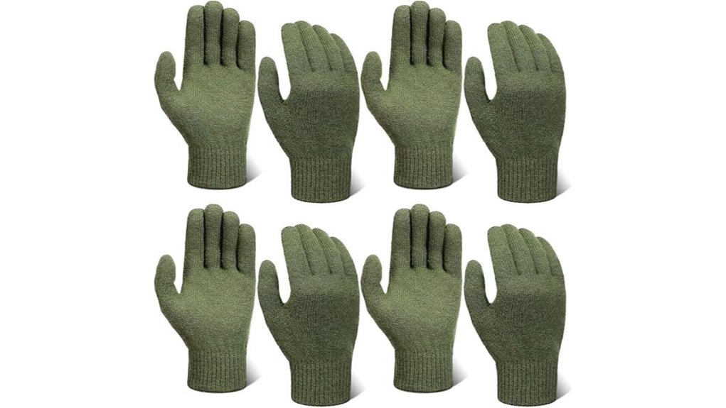 cozypower men s wool glove set