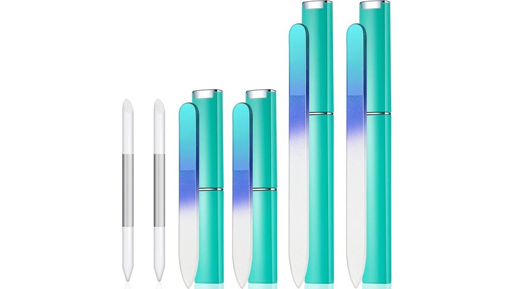 crystal nail file with pusher