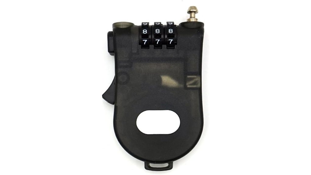 crysto retractable password cable