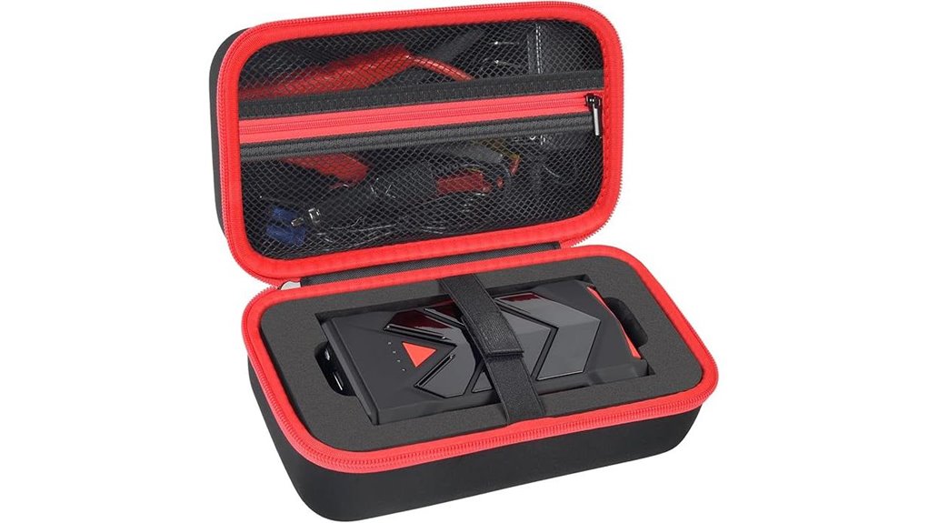 detachable foam carrying case