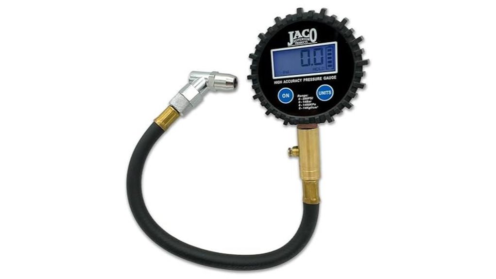 digital 200 psi tire gauge