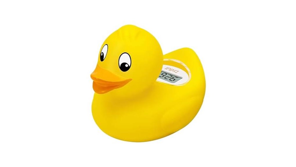 digital duckling baby bath thermometer
