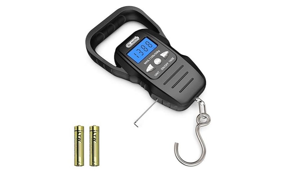 digital fish and luggage scale