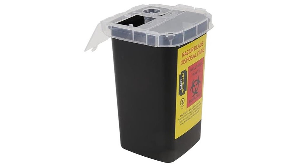 disposable razor blade storage case