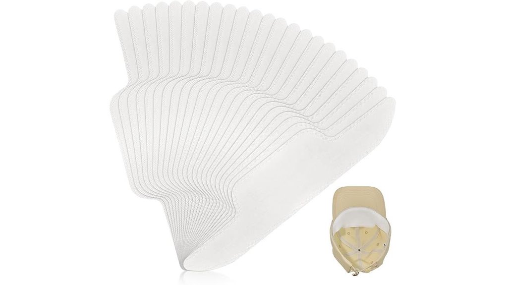 disposable sweat absorbing hat liners