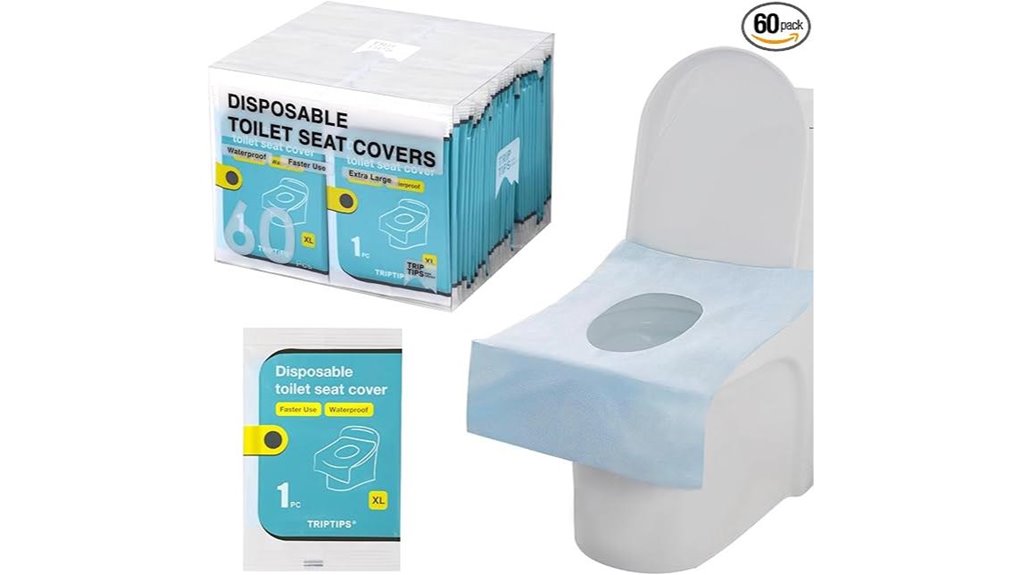 disposable travel toilet seat covers