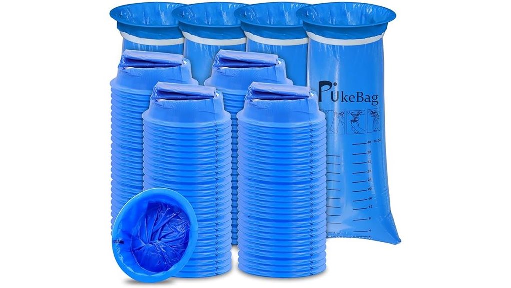 disposable travel vomit bags