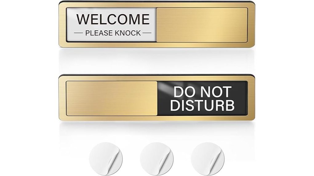 do not disturb door