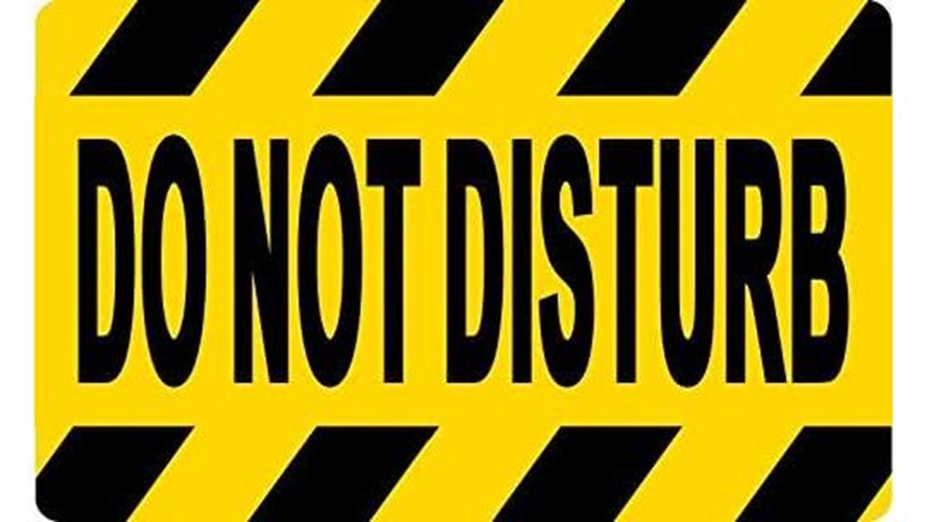 do not disturb magnet