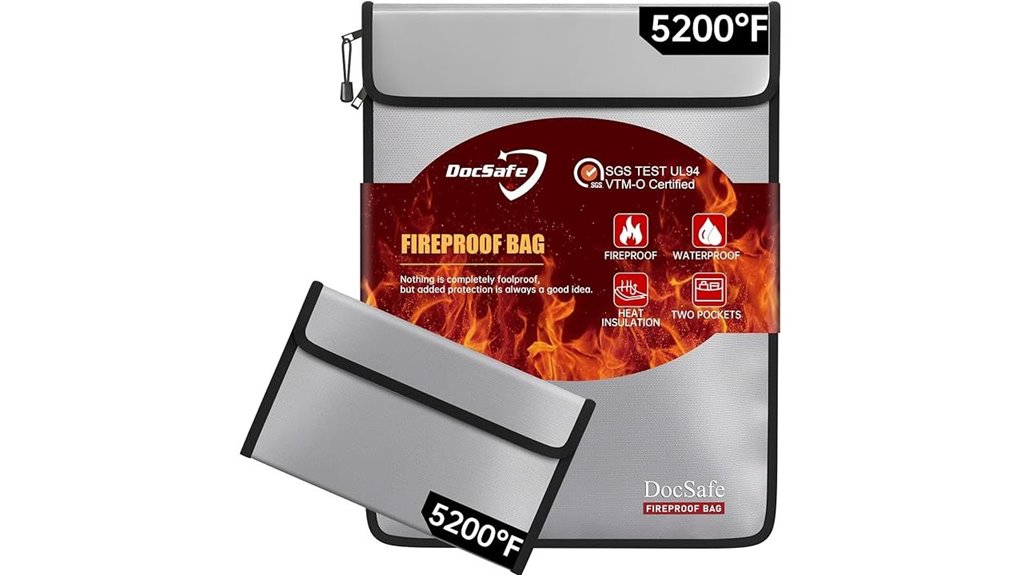 docsafe 5200 f fireproof bag