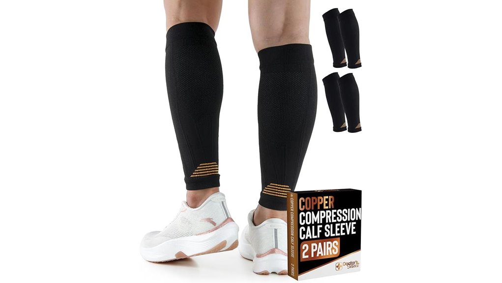 doctor selected copper calf compression