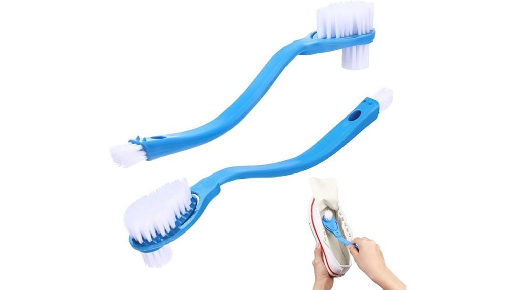 double sided shoe cleaning brushes