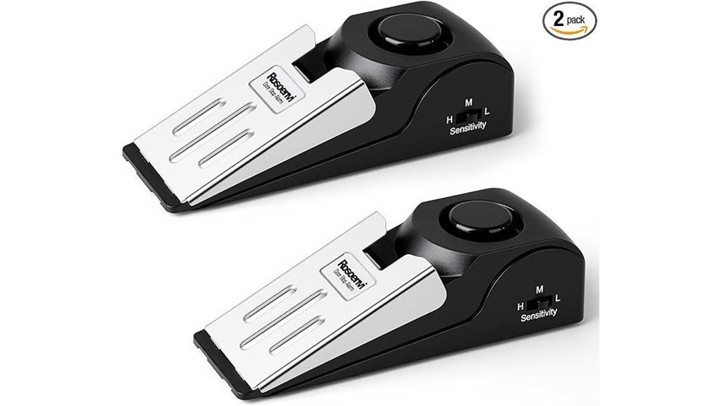 dual 120db door stop