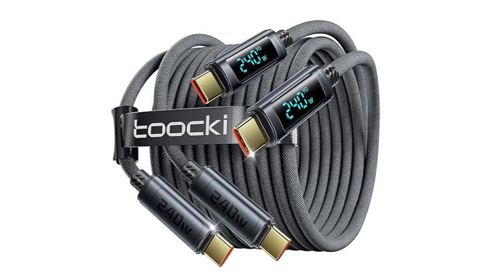 dual 240w usb c 6 6ft